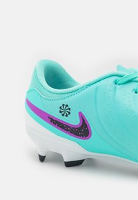 Nike Performance TIEMPO LEGEND 10 ACADEMY FG/MG - Chaussures de football pour gazon synthétique - hyper turquoise/black/fuchsia dream