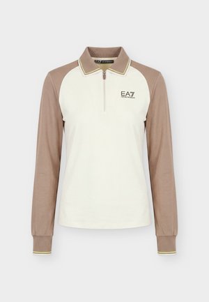 EA7 Emporio Armani, GOLF PRO  - поло - buttercream/deep taupe