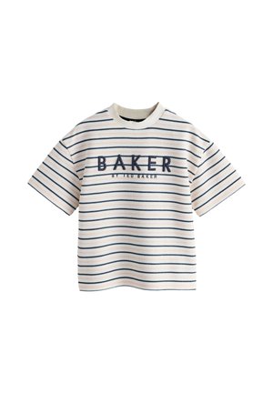 Baker by Ted Baker REGULAR FIT - TEXTURED T-SHIRT . - T-shirt imprimé - stone