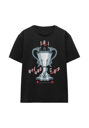 Cotton Soul, HARRY POTTER TRIWIZARD CUP LINES - T-Shirt print - black
