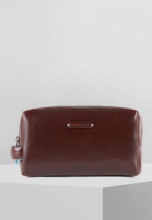 Wash bag - mahogany