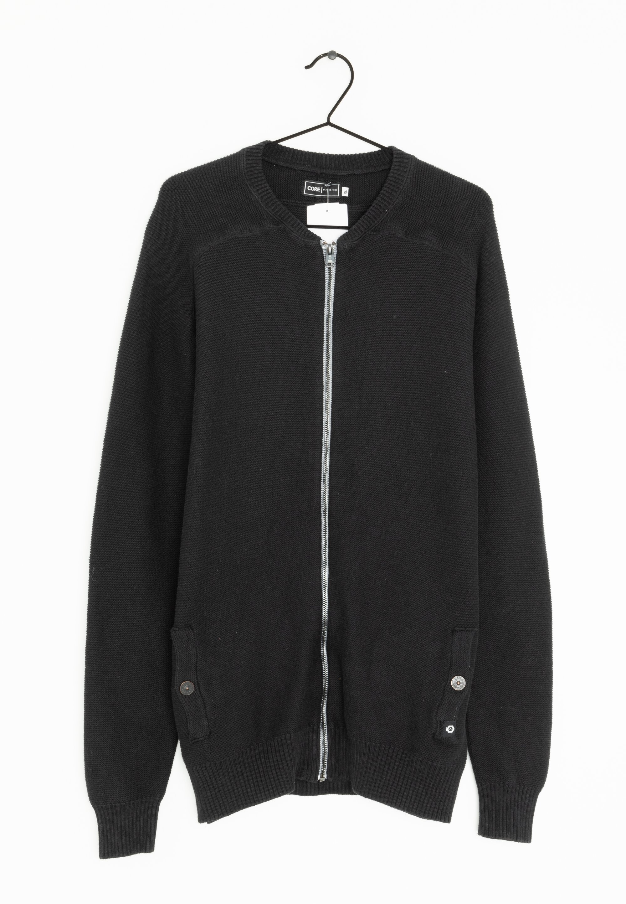 Jack Jones Strickjacke black/schwarz (Pre-owned)