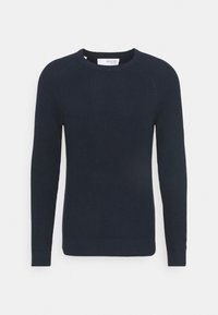 SLHIRVEN CREW  - Camisola - navy blazer