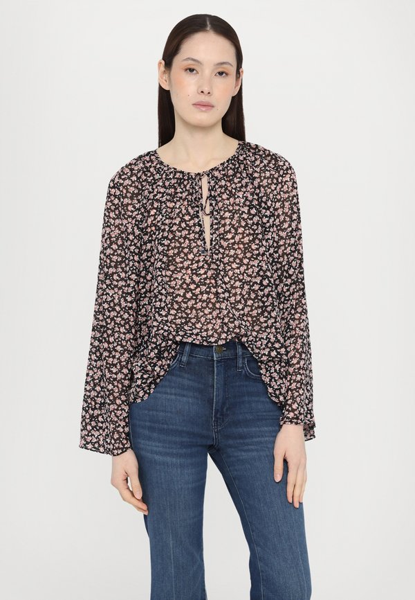 V NECK - Blouse - dusty rose3