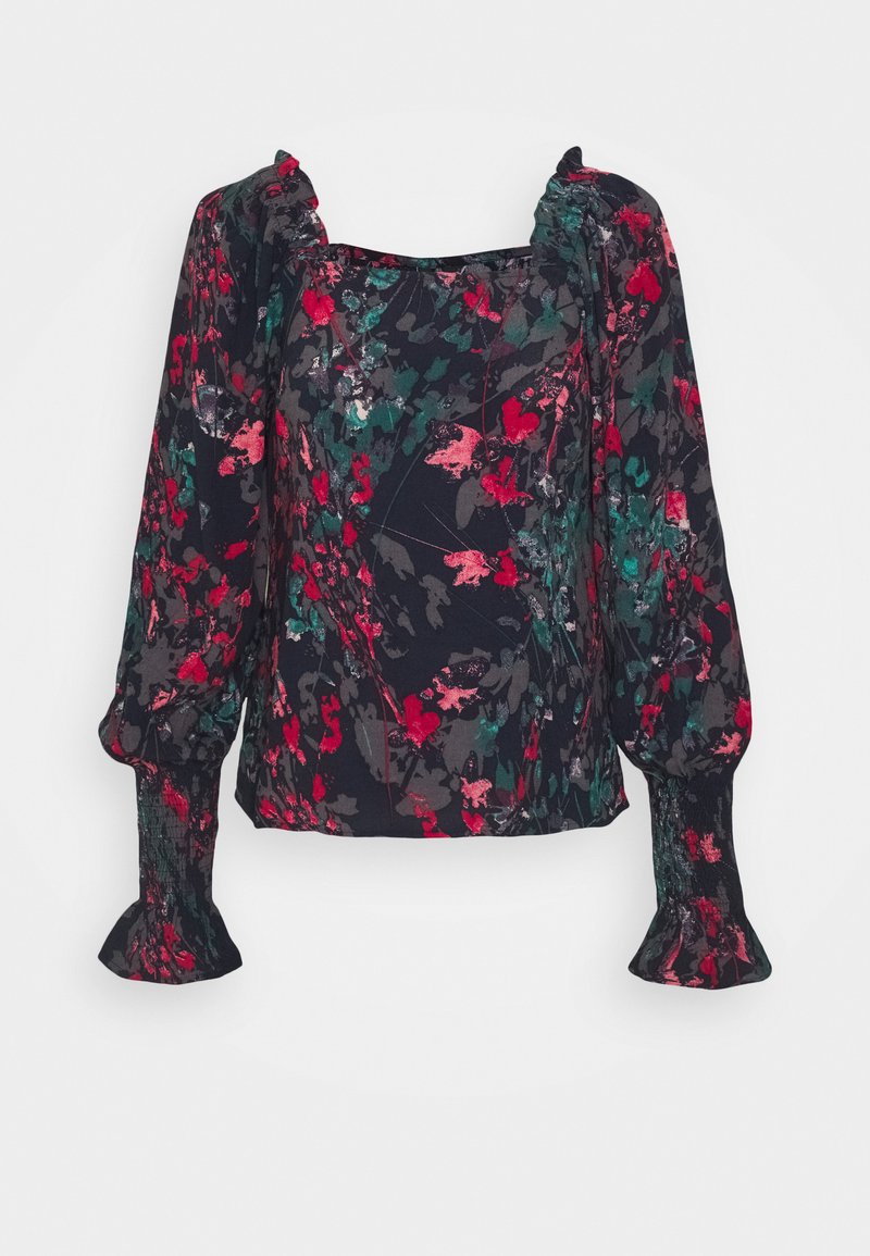 Vero Moda Petite Blouse donkerblauw Vero Moda Petite Blouse donkerblauw