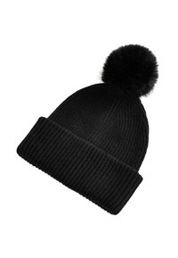 WITH POMPOM - Căciulă - black