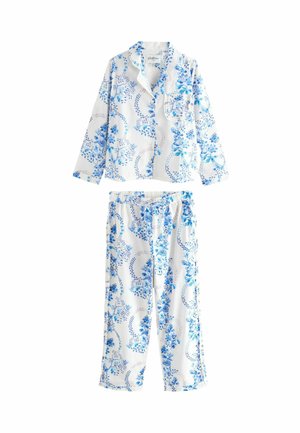 Cath Kidston SET  - Pyžamová súprava - white blue road floral print