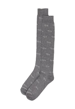 LUNGA CON LOGO - Podkolenky - grigio