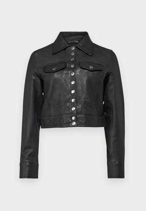 The Kooples BLOUSON CUIR - Giacca di pelle - black
