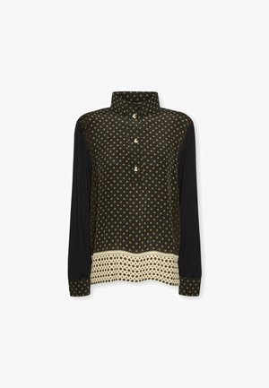 Elena Mirò, T-SHIRT STAMPATA - Maglietta a manica lunga - nero