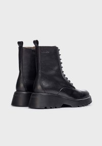 WONDERS Botines con cordones - black