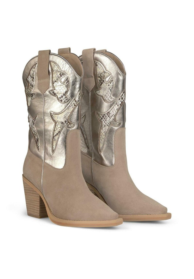 Alma en Pena Cowboy-/Bikerstiefelette bronce/bronze