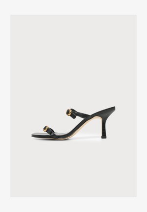MICHAEL Michael Kors, KYA MID SANDAL - Højhælede sandaletter / Højhælede sandaler - black