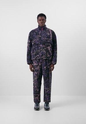 TFADV WNDPF - Fleece jacket - dark raisin/black/black/summit white