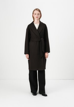 Vero Moda VMFORTUNE LONG JACKET  - Klassisk kappa / rock - chocolate torte