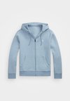DOUBLE-KNIT FULL-ZIP HOODIE - Φούτερ με φερμουάρ - modern blue heather