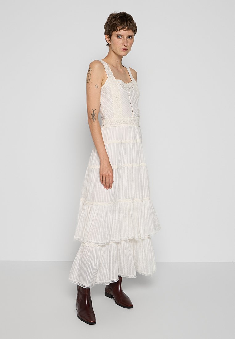 TWINSET Maxi-jurk crème