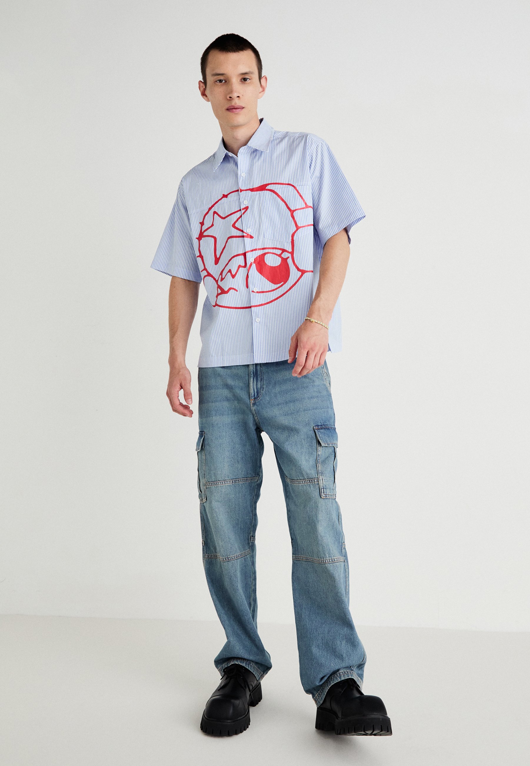 Jaded London POSTER SHORT SLEEVE OVERSIZED GRAPHIC - Shirt