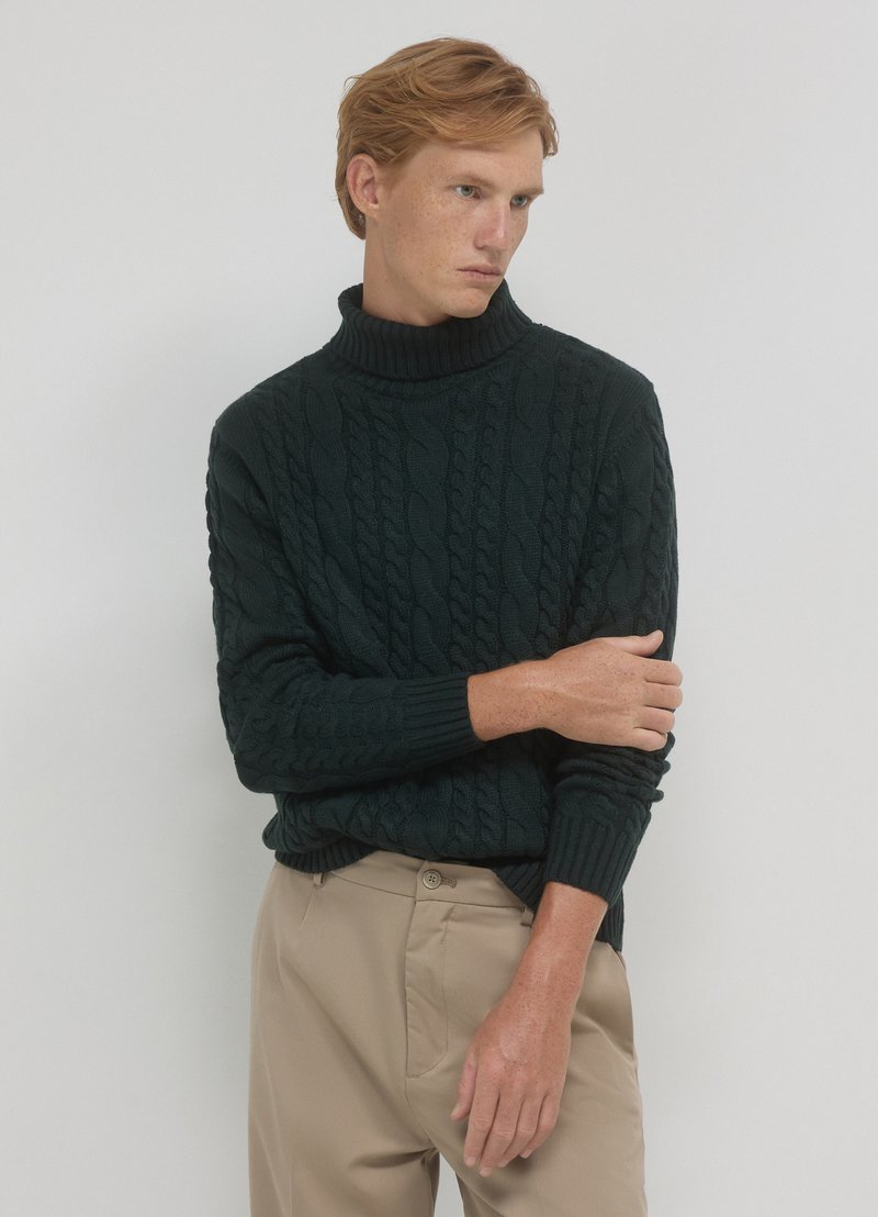 Calliope DOLCEVITA TRECCE - Maglione - verde