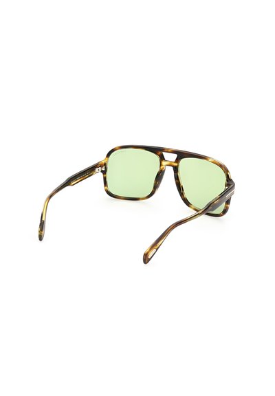 Tom Ford FALCONER-02 - Sluneční brýle - marrone chiaro verde