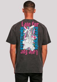 F4NT4STIC ALICE IM WUNDERLAND - Print T-shirt - schwarz