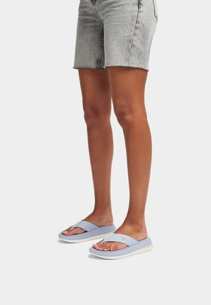 SURFF TWO-TONE WEBBING TOE-POST  - Teenslippers - skywash blue