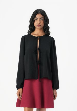 Pieces PCTIFFANY TIE - Pluus - black
