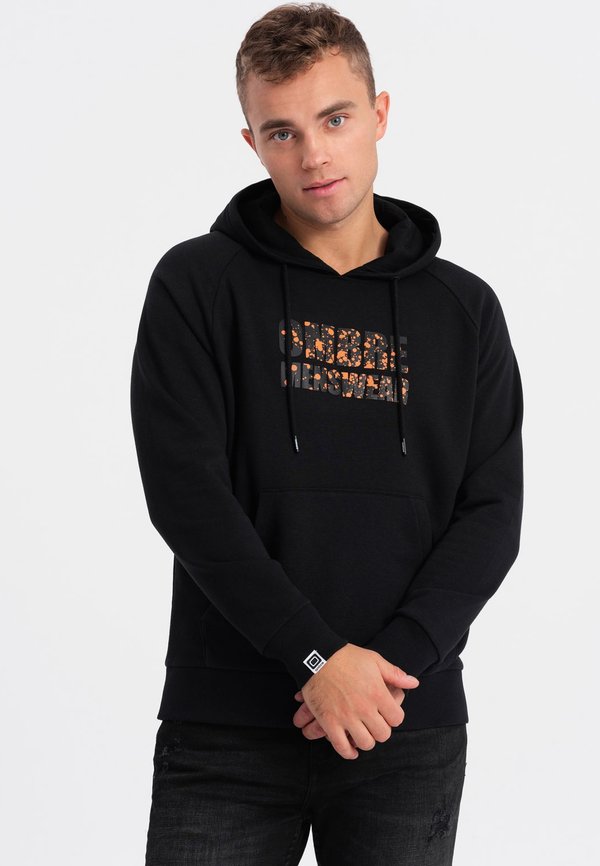 WITH PRINT OM - Kapuzenpullover