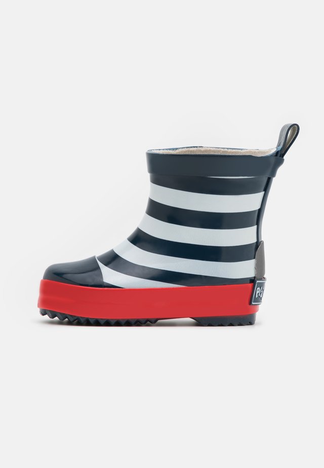 HALBSCHAFT MARITIM UNISEX - Regenlaarzen - marine/weiß