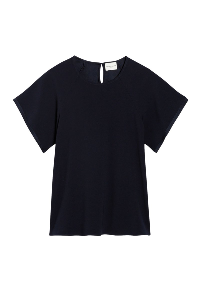 CLAUDIE PIERLOT T-shirt basic donkerblauw