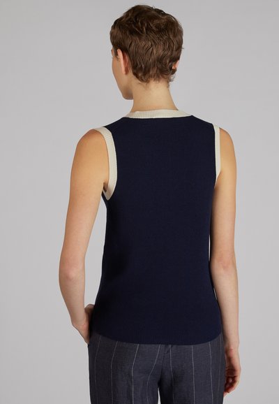 Slowear ZANONE - Débardeur - blue silver