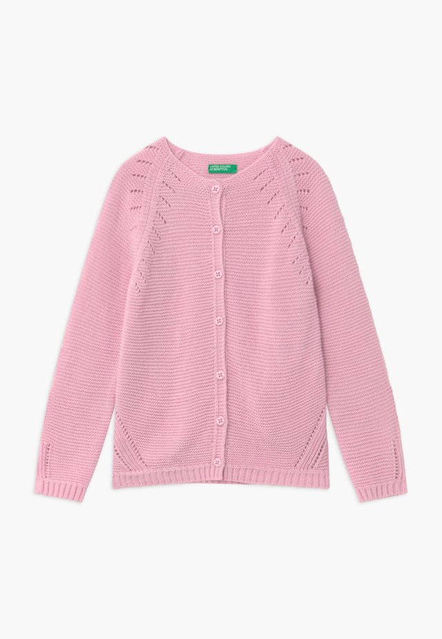 Strickjacke - pink