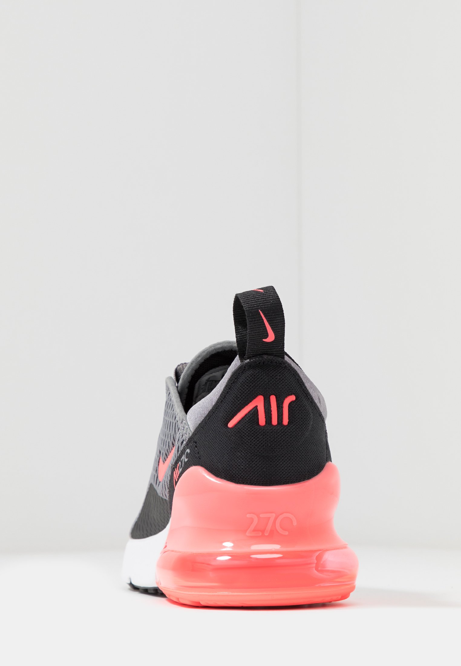 grey hot punch nike 270