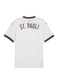 Balts īsās piedurkņu džersija ar brūniem akcentiem apkaklē un piedurkņu malās. Aizmugurē ir uzdrukāts "ST. PAULI" kopā ar gadu "1910".