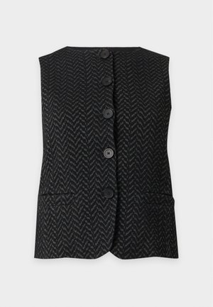 Emporio Armani, Vest - black/grey
