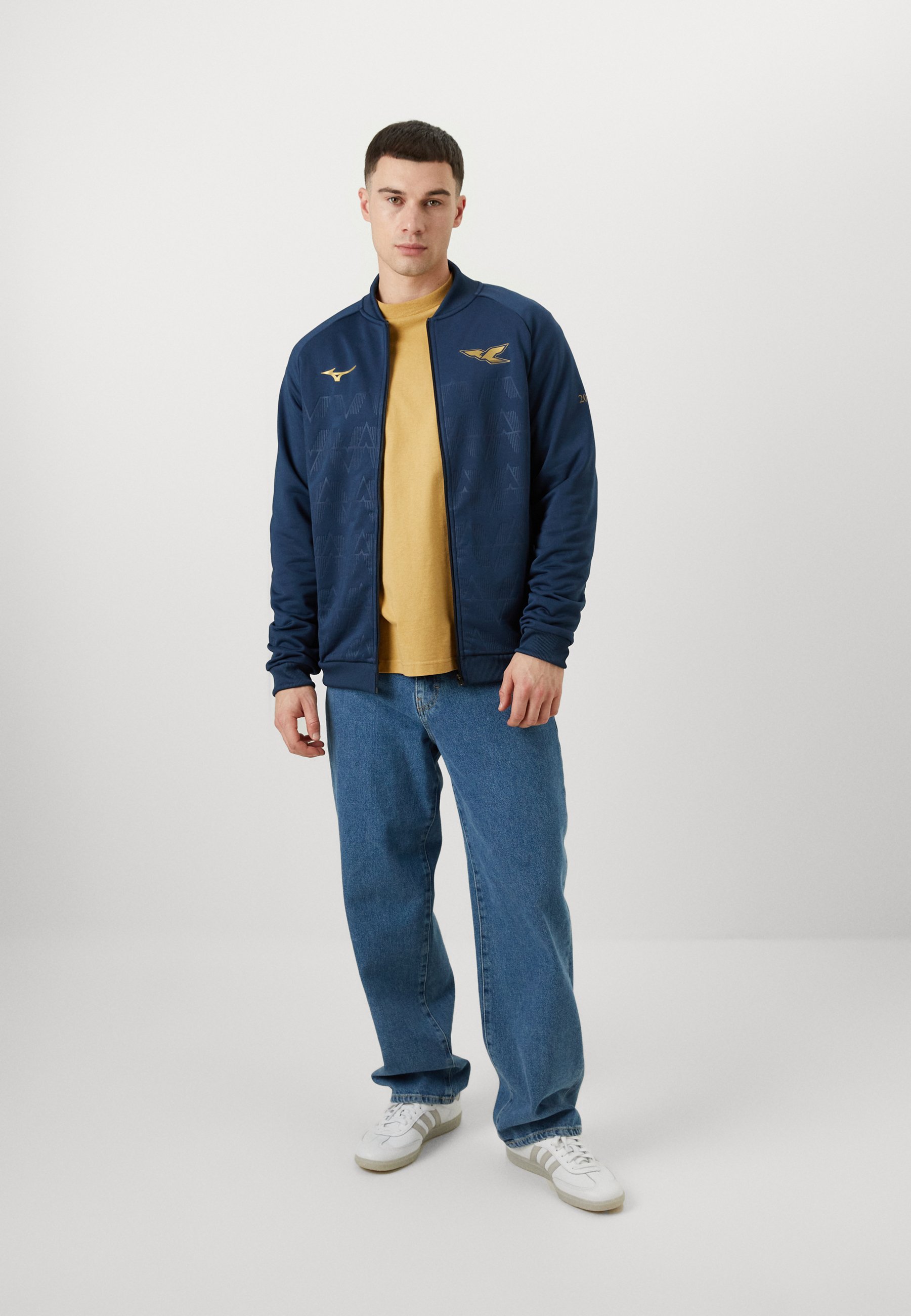 Mizuno Training jacket - navy/dark blue - Zalando.co.uk