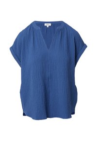 s.Oliver STRUKTURIERTE - Blouse - royalblau
