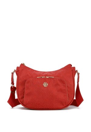 Y Not? HOBO CLOUD IN LOGATO - Borsa a tracolla - rosso