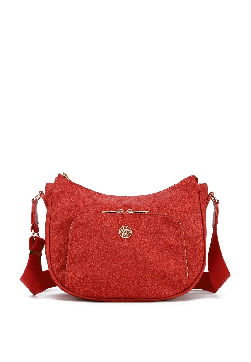 Y Not? HOBO CLOUD IN LOGATO - Borsa a tracolla - rosso