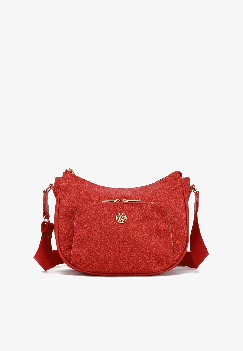 Y Not? HOBO CLOUD IN LOGATO - Borsa a tracolla - rosso