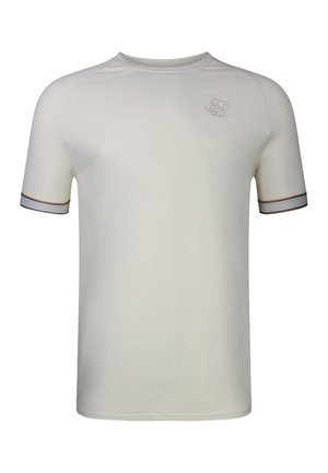 SIKSILK, TECH - T-Shirt basic - ecru