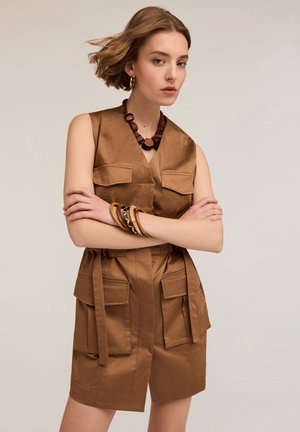 SAHARIANA - Shirt dress - marrone