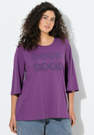 Camiseta de manga larga - aubergine