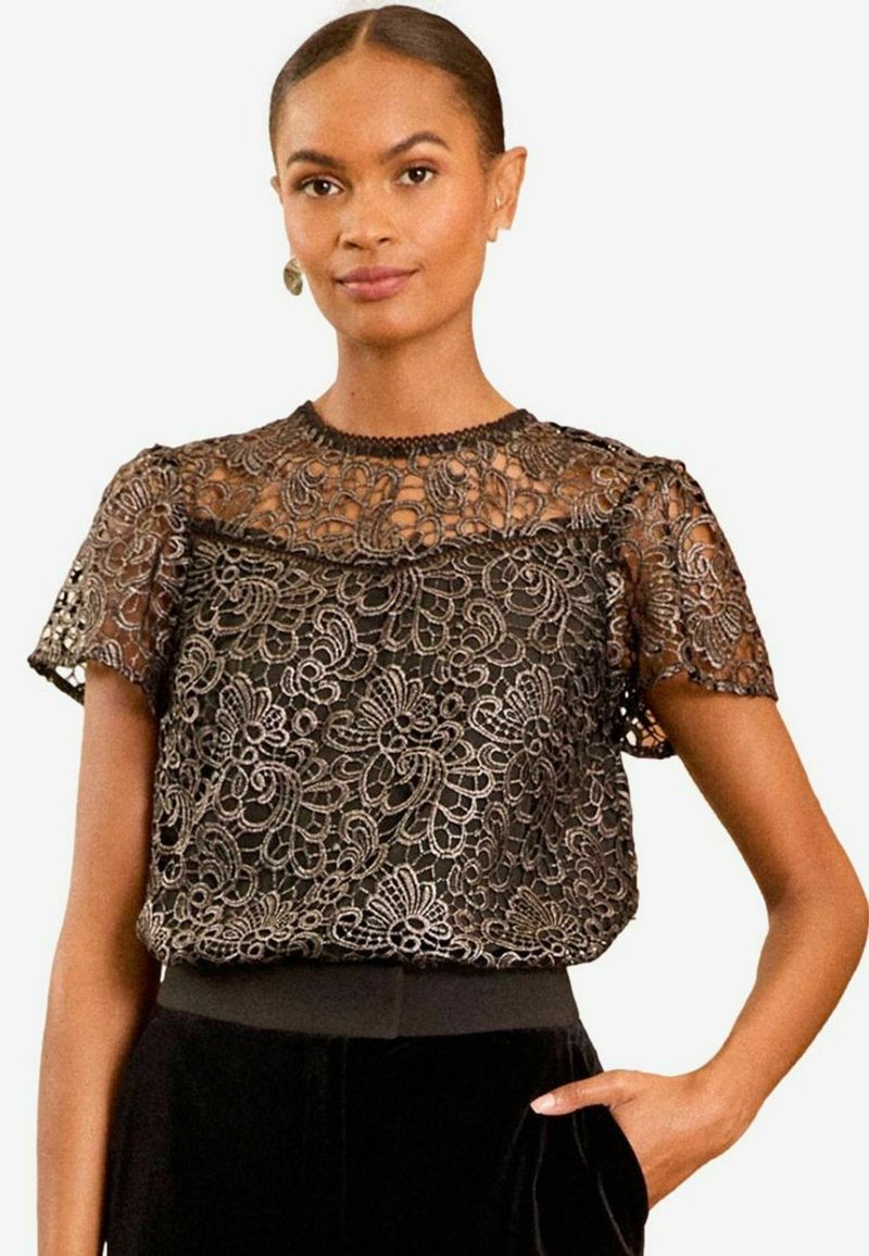 Love & Roses REGULAR FIT - Blúz - silver