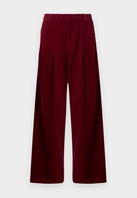 ONLSVEA NESSA WIDE PANT - Bukse - cabernet
