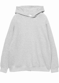 OVERSIZED - Mikina s kapucňou - light grey