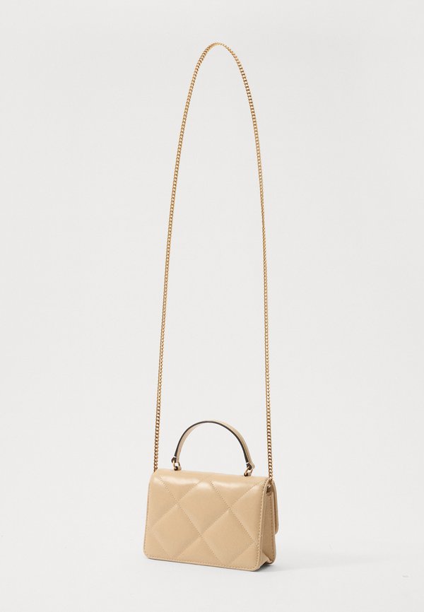 KIRA DIAMOND MINI HANDLE CHAIN WALLET - Handbag - vanilla soft serve2