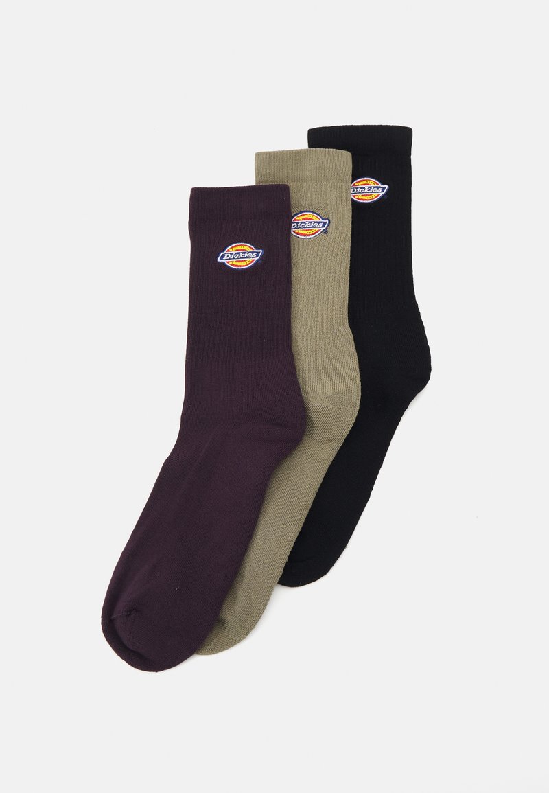 Dickies VALLEY GROVE UNISEX 3 PACK - Calcetines - plum perfect