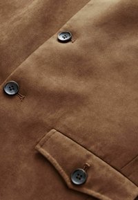 Next REGULAR FIT - Väst - tan brown