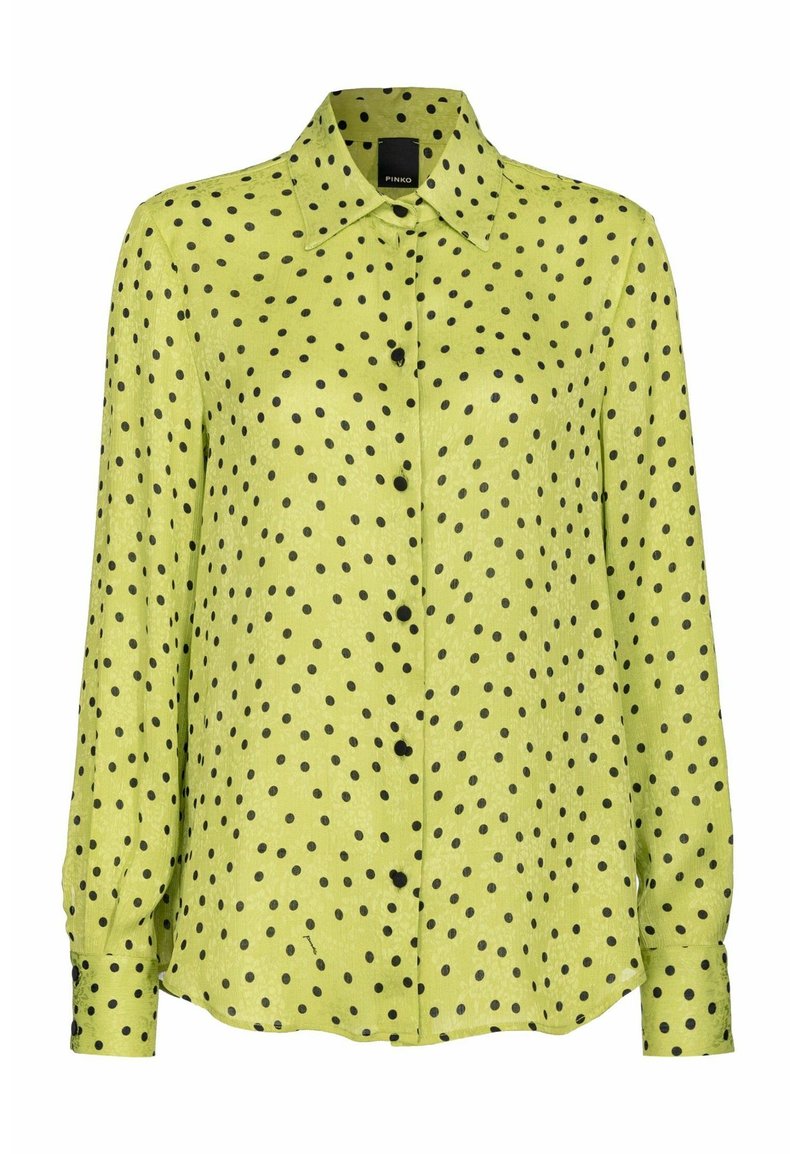 pinko Overhemdblouse groen pinko Overhemdblouse groen